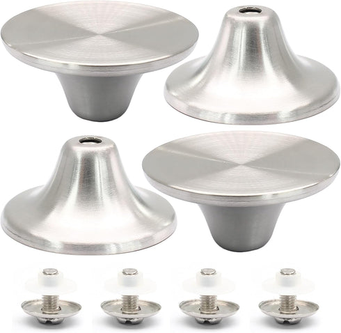 4pcs Stainless Steel Dutch Oven Knob, Lid Replacement for Enameled Ceramic Cast Iron Pots
