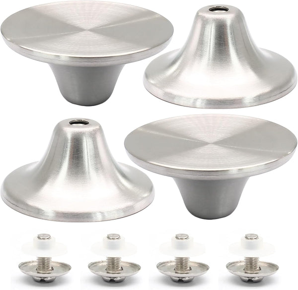 4pcs Stainless Steel Dutch Oven Knob, Lid Replacement for Enameled Ceramic Cast Iron Pots