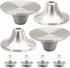 4pcs Stainless Steel Dutch Oven Knob, Lid Replacement for Enameled Ceramic Cast Iron Pots