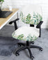 Office Chair Cover, Eucalyptus Leaves Spring Summer Plant, Universal Elastic Stretchable Rotating Chair Slipcover,