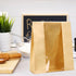 QPEY 50 Pack Bags,50% Packaging Stickers(13.7x8.2x3.7 inch) Larger Kraft Sourdough Bread Thicker Bread Bags