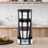 14 Oz 700W RAINBEAN Single Serve Coffee Maker, Programable Single-Serve Brewers, Timer Auto Start/Off, Single Cup