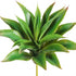 JUSTOYOU Large 12.5" Artificial Succulents Aloe Plants, Real Touch Fake Flowers for Home Arrangement
