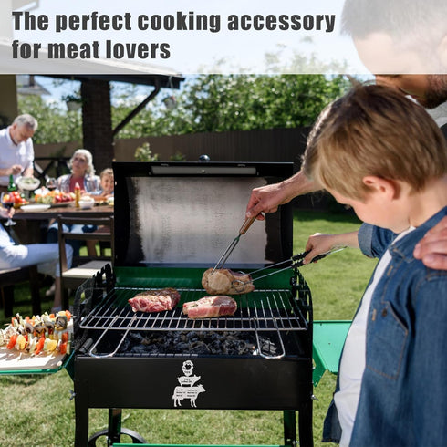 Meat Temperature Magnet, Metal Grill Meat Temperature Chart for BBQ Cooking Guide