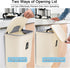 2.4 Counter Tiyafuro Gallon Kitchen Compost Bin for Top or Under Sink, Hanging Small Trash Can with Lid