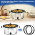 Black Lid Latch Strap Rubber Band for Hamilton Beach Crock Pot Slow Cooker, 6,7,8 Quart, Sturdy Material 2 Pcs