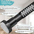 Black Shower Curtain Rod 32-80 Inch, Non-Slip Stainless Steel No Drill Spring Tension Rod for Bathroom & Window
