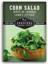 Corn Salad Seeds for Planting - Mache, Lamb's Lettuce - Cold Hardy