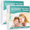 Premium Queen Waterproof Mattress Cover 2 Pack, Zippered Mattress Protector, 9 Inch