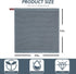 6 Pack Sets,100% Dishes,12x12 Inches, Nialnant Kitchen Towels and Dishcloths Cotton Soft Absorbent Quick Drying Dish