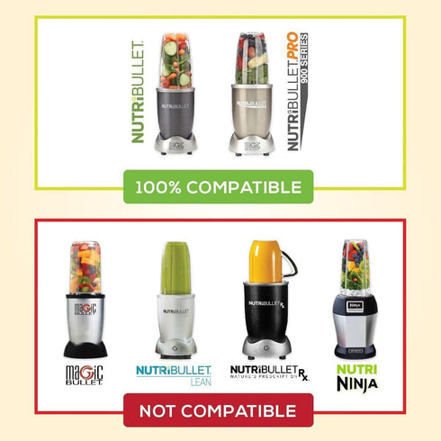 Replacement Cups for Nutribullet, 24oz Blender Cups Compatible with NutriBullet 600w and 900w Blender