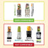 Replacement Cups for Nutribullet, 24oz Blender Cups Compatible with NutriBullet 600w and 900w Blender