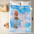 AOFUN Custom Memorial Blanket with Photos, Personalized Blanket in Loving Memory, Custom Picture Blankets for Loss