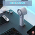 Ice Cooling Handheld Fan, 3s Instant Cool Down Refrigerating Ice Rubbing Pad, Portable Mini Air Conditioner Fan