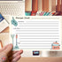 Premium Homey Kitchen Recipe Cards – Double Sided | 100Lb Cover Stock | 4" x 6" | 50 per Pack
