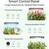 5 Sonicgrace Indoor Hydroponic Growing System with LED Grow Light, Quiet Smart Water Pump, Pods, Automatic Timer