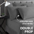 Home Collection Micro Caress Luxurious Sheet Set - 90GSM 4-Piece Full Size - Gray Color