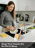 2-in-1 Countertop Countertops Ceramic Sponge Holder for Kitchen Sink, Sponge & Brush Organizer, Compact Sink Caddy