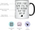 YouNique Designs 1 Year Anniversary Coffee Mug for Him, 11 Ounces, Black Handle