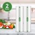 Vacuum Sealer Rolls, 2 Roll 11"×50', BPA Free for Food Bags, Commercial Grade Vacuum Storage