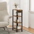 TB01BB080 TUTOTAK Narrow Side Table with Charging Station,Small End Table with USB Ports and Outlets, Skinny Sofa
