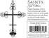 8.1875" 2.375" 14.25" 10" 3.25" Trinity Cross Bronze Wall Sconce with Candle Safety Guard Ring for All x Flame