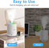 Besky Mini Portable Cool Mist Humidifier, 2 Modes with 7 Color Light for Baby Bedroom