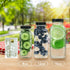 STARSIDE 8 oz Glass Juice Bottles with Lids - 6 Pack Reusable Drink Bottles for Juicing, Kombucha, Beverages