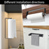 PEDORUBY Under Cabinet Paper Towel Holder, Adhesive or Drill Mount Paper Towel Holder, Wall Mount Paper Towel Holders