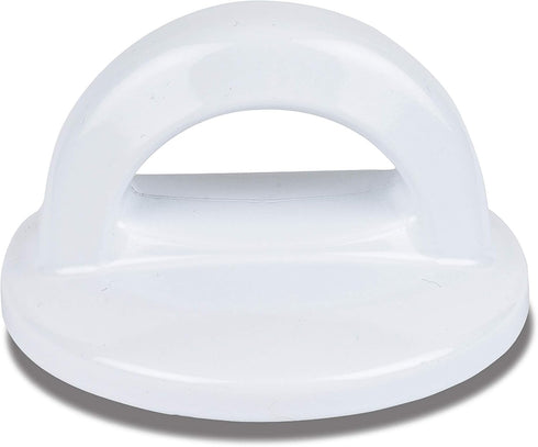 Universal Pot Lid White Knob, Compatible with Crockpot Lids, Heat Resistant Pot Knob for Glass, Steel Lids, Easy Grip