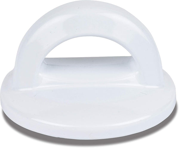 Universal Pot Lid White Knob, Compatible with Crockpot Lids, Heat Resistant Pot Knob for Glass, Steel Lids, Easy Grip