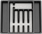JULY HOME Expandable Kitchen Drawer Organizer, Plastic Flatware Drawer Organizer/Utensil Holder, Multipurpose