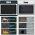 Heat Resistant Mat for Air Fryer Site, Fireproof Silicone Countertop Protector, Non-slip and Waterproof, Black