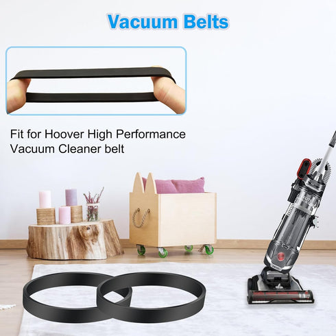 Replacement Vacuum Belts for Hoover Elite Swivel XL Pet Upright Cleaner, Fit Models: UH75100, UH75110, UH75150,
