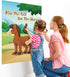 36 Pin The Tail on The Horse Game with Tail Stickers for Cowboy Party Game Toys Boys and Girls Birthday Party