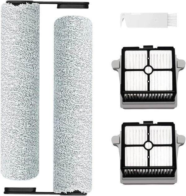 Home Times Replacement HEPA Assembly and Brush Roller Set for Tineco Floor ONE S6/S7 Pro Cordless Wet Dry Vacuum