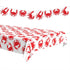 Seafood Party Supplies Crab Boil Plastic Table Cover and Shaped Garland Set