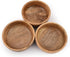 Mango Wood Round Bowl, Perfect for Nuts, Candy, Appetizer, Snacks, Looks Beautiful in Your Kitchen Setting (5" x 5")