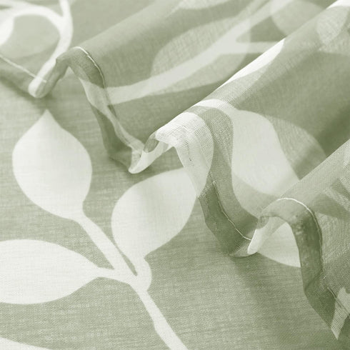 Room,18 Inch XTMYI Valances for Windows,Sheer Kitchen Window Valance Curtains,Boho Valance for Bedroom/Bathroom/Living