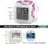ZonleeApex 7 (3.15x3.15x3.15 inch) Daisy Alarm Clock for Girls, Daisy-Themed Kids Alarms, Digital Desk Clock, Battery
