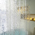Shower Curtain Liner 75 inches Long, EVA Waterproof Heavy Duty Bathroom Shower Liner with 3 Strong Magnets and 12 Rust