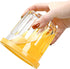 4 Pack 13Oz 400ml Coloch Working Glass Jar with Leakage Proof Lid, French Jelly Jar Clear Storage Jar for Jam, Jelly