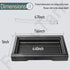 Low Profile Drip Tray, Black Heat-Resistant ABS Plastic for Gaggia Classic Pro