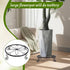 Aivkoif 1/2/4 Pack 10/12 Inch (10IN2PCS) Heavy Duty Iron Plant Stands - Rustproof Metal Flower Pot Holder for Indoor