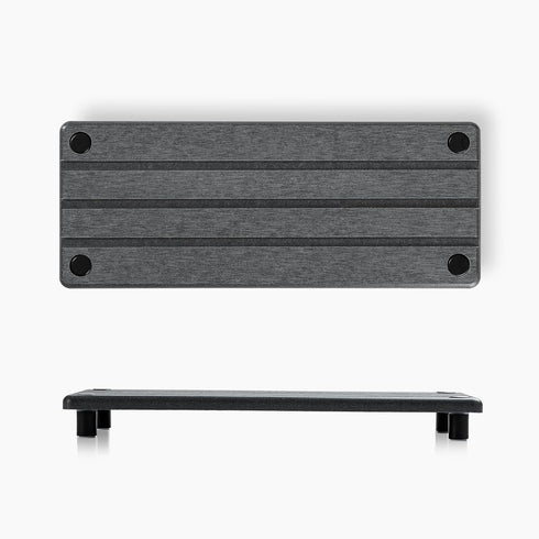 Instant Dry Sink Caddy Kitchen Sink Organizer, Quick Drying Stone Tray for Bathroom Countertop, Gray