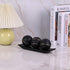 Set, LCCCK Decorative Tray with Balls Black Gold Decor Orbs TV Stand, Coffee Table Centerpiece, Elegant Orbs Decorative
