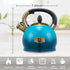 s-p Whistling Tea Kettle, Stainless Steel Teapot (2.8 QUART, Blue) for Stove Top Use