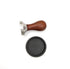 58mm Coffee Tamper - Stainless Steel Espresso Hand Tamper with Wooden Handle and Mat