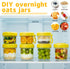 LKTKJDS 26 oz 100% On the Go Yogurt Parfait Snack Cup with Spoon & Lid, Leak Proof Granola Holder for To Go Breakfast