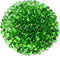 WAYBER 1Lb Green Glass Stones - Irregular Sea Glass Pebbles for Vase Filler, Handmade Gift, Terrarium Decoration